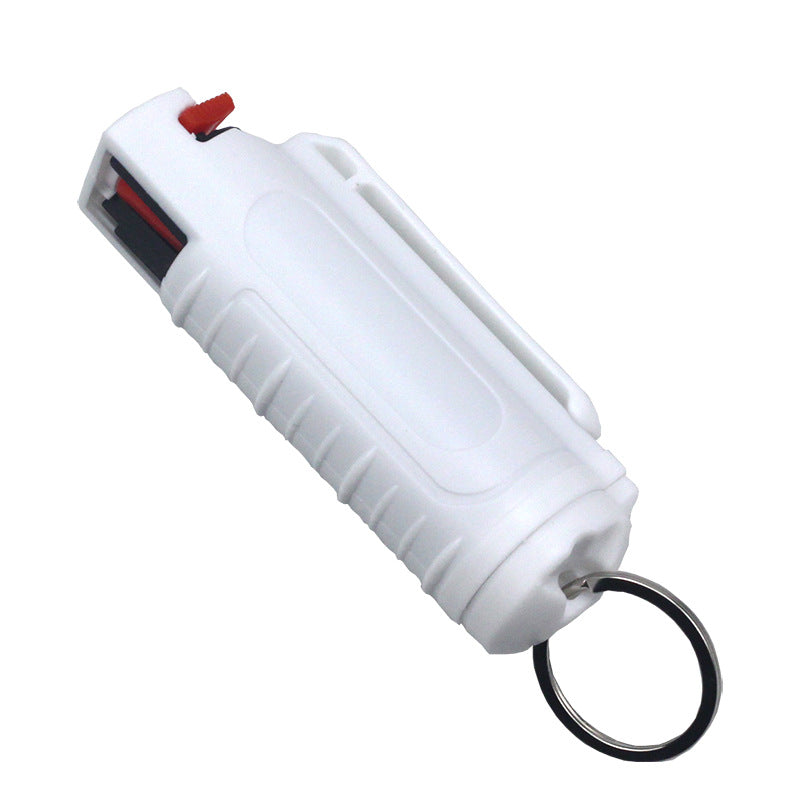 Palm Pepper Spray Shell ABS Spray Keychain